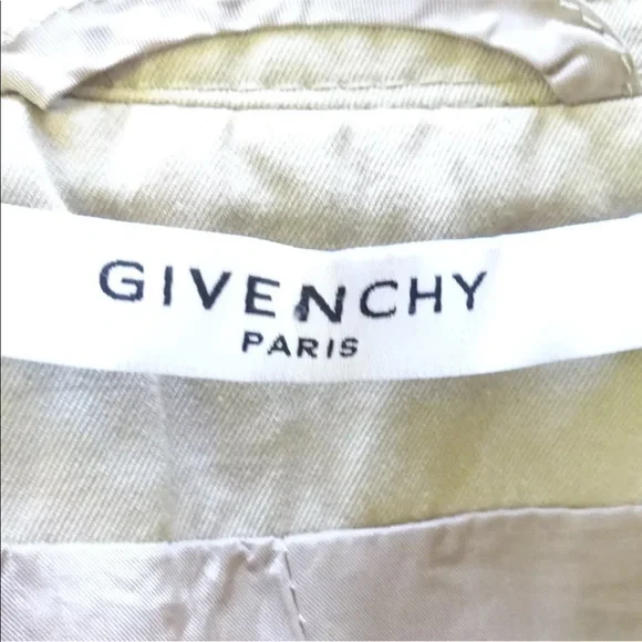 Givenchy Beige Belted Trench Coat Size 36 Kim Kardashian